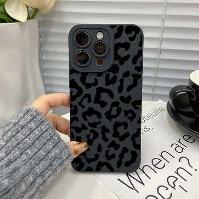 Leopardtryck telefonfodral