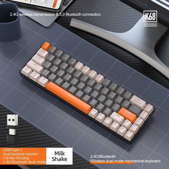 Wireless Mechanical Keyboard Bluetooth