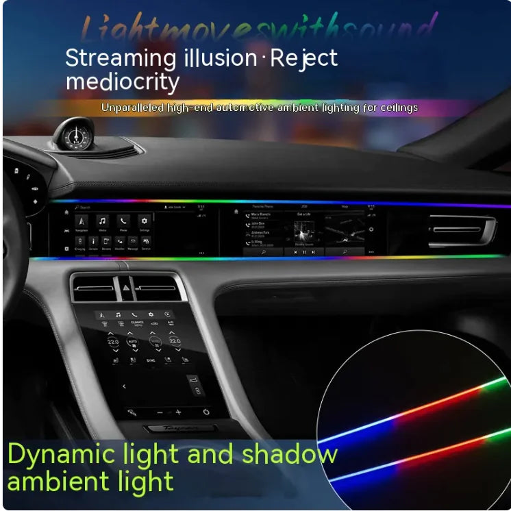 Bil LED Ambient Light Bar