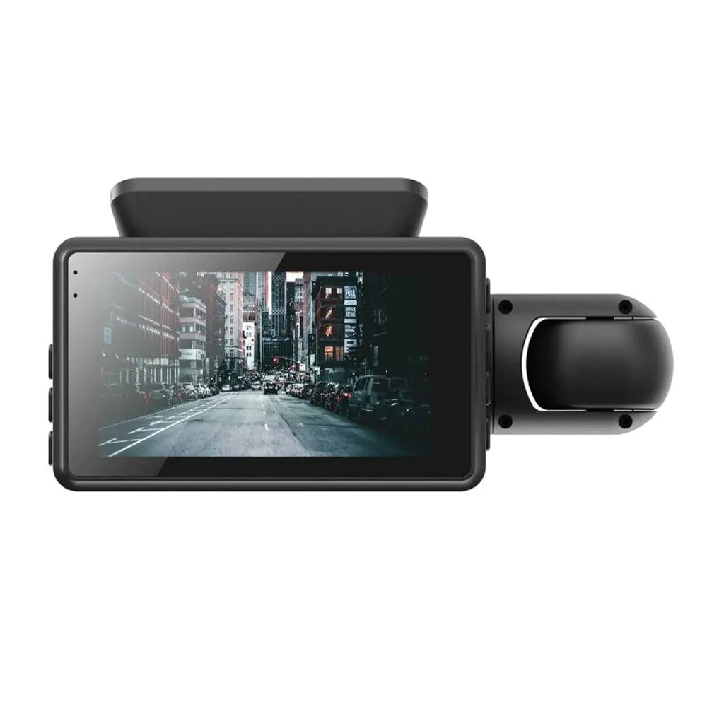 1080P Dual Lens Bil DVR Dash Cam Video Recorder G-Sensor Front och Inside Kamera