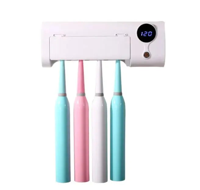 Ultraviolet toothbrush sterilizer bathroom rack household sterilizer