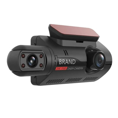 1080P Dual Lens Bil DVR Dash Cam Video Recorder G-Sensor Front och Inside Kamera